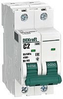 Выключатель автоматический DEKraft ВА-103 2п 2А C 6кА картинка